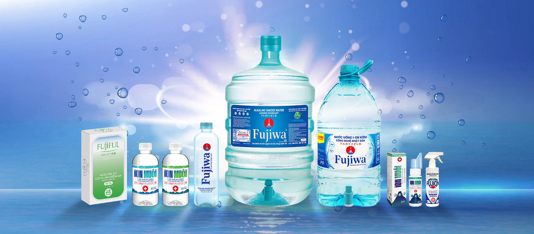 sản phẩm nước uống fujiwa