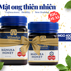 combo mật ong thiên nhiên manuka health 400+ 500gr và 400+ 250gr