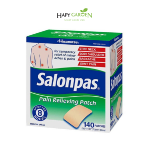 (Đau nhỨc) salonpas pain relieving patch hisamitsu (miếng dán giảm đau) 140 miếng