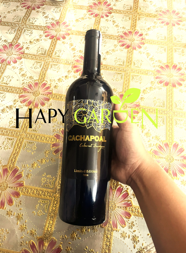 (tẶng 1 giẢi rƯỢu fujiwa) vang đỏ chile cachapoal cabernet sauvignon 750ml 14,5% Đầy đủ tem phân phối chất lượng