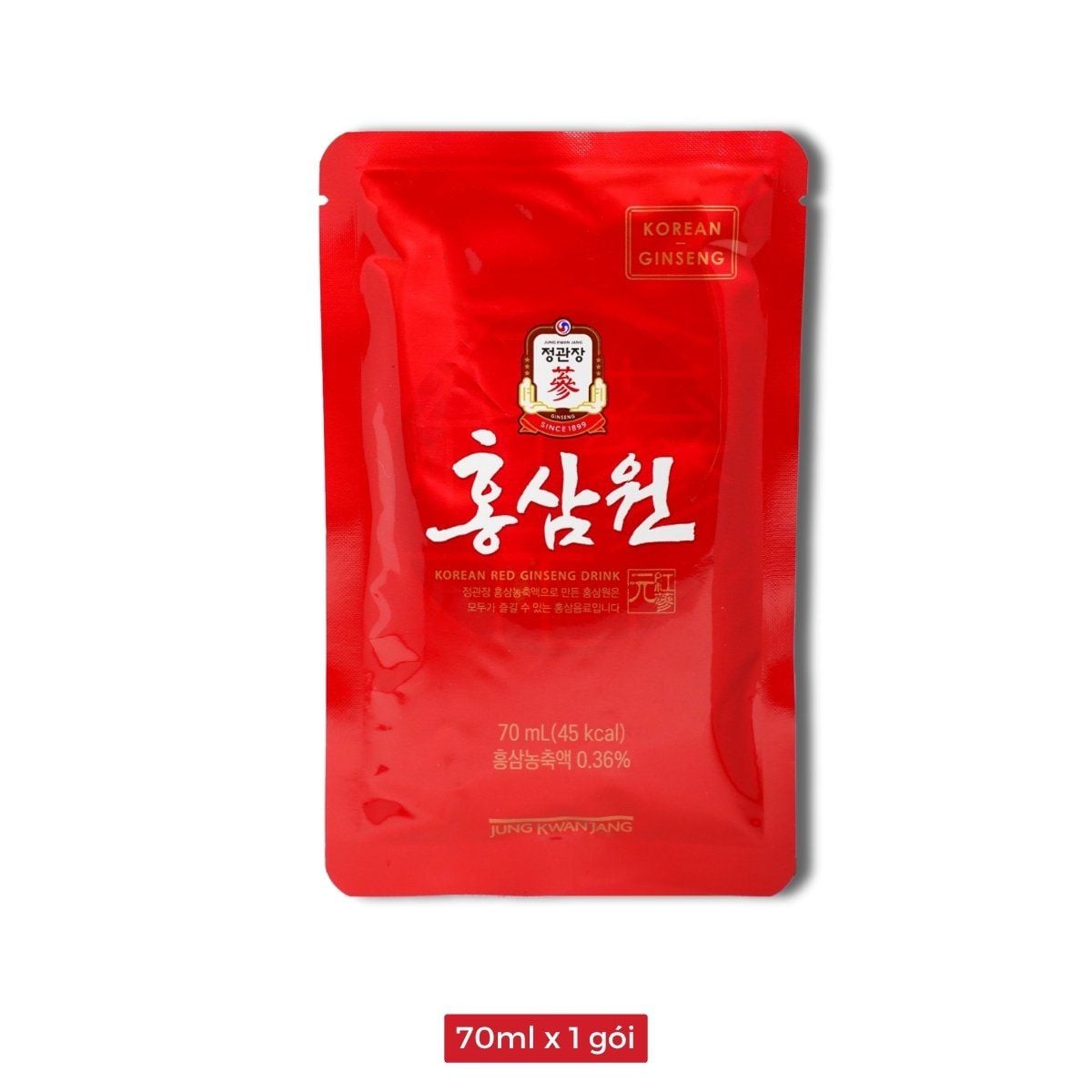 (HỒI PHỤC) KOR Nước Hồng Sâm Won KGC Jung Kwan Jang (6 Hộp x 5 gói, 70ml) - Ảnh 5