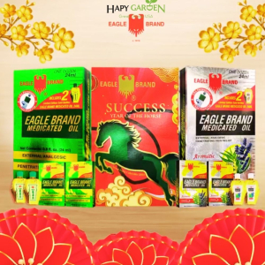 Dầu xanh Eagle Brand Phiên bản giới hạn năm Bính Ngọ con ngựa USA