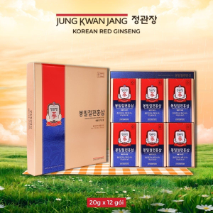 (HỒI PHỤC) KOR Hồng Sâm Lát Tẩm Mật Ong KGC Honeyed Slices 20g x 12 Hộp