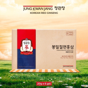 (HỒI PHỤC) KOR Hồng Sâm Lát Tẩm Mật Ong KGC Honeyed Slices 20g x 6 Hộp