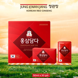 (HỒI PHỤC) KOR 담다 Hồng Sâm Dam Da KGC (6 hộp x 5 gói, 50ml)